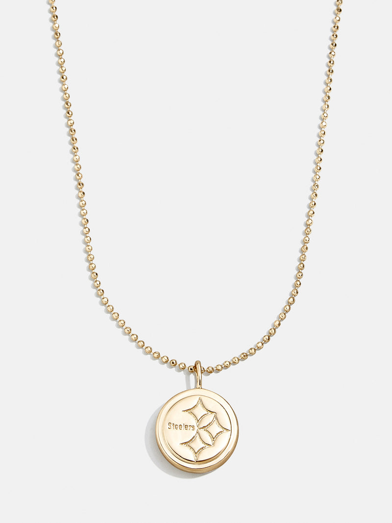 BaubleBar Pittsburgh Steelers NFL Charm Necklace - Pittsburgh Steelers - NFL pendant necklace