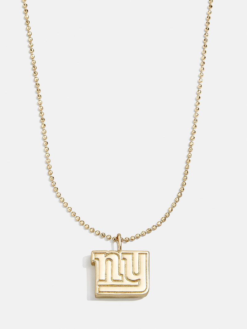 BaubleBar New York Giants NFL Charm Necklace - New York Giants - NFL pendant necklace