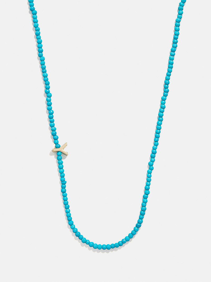 BaubleBar Y - 
    Semi-precious initial necklace
  
