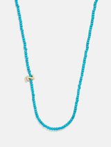 BaubleBar Z - 
    Semi-precious initial necklace
  
