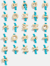 BaubleBar Turquoise Semi-Precious Initial Necklace - Turquoise - 
    Semi-precious initial necklace
  

