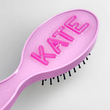Mini Fine Line Custom Hair Brush - Lavender/Pink