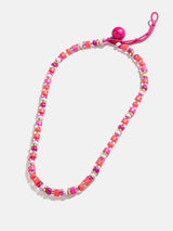 BaubleBar Pink - Adjustable colorful beaded necklace