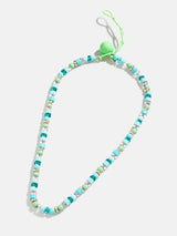 BaubleBar Aqua - Adjustable colorful beaded necklace