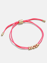 BaubleBar Custom Cord Bracelet - Hot Pink - 
    Cusotmizable bracelet
  

