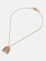 BaubleBar Maeve Kids' Necklace - Rainbow Pendant - 
    Kids' rainbow necklace
  
