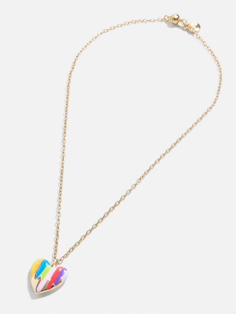 BaubleBar Sadie Kids' Necklace - Kids' heart necklace