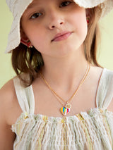BaubleBar Sadie Kids' Necklace - Kids' heart necklace