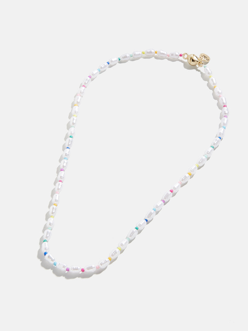 BaubleBar Claire Kids' Necklace - Kids' pearl and bead necklace