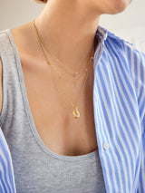 BaubleBar Marlenis 18K Gold Necklace - 18K Gold Plated Sterling Silver