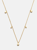 BaubleBar Clio 18K Gold Necklace - Gold - 
    18K Gold Plated Sterling Silver, Cubic Zirconia stones
  
