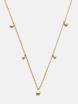 BaubleBar Clio 18K Gold Necklace - Gold - 18K Gold Plated Sterling Silver, Cubic Zirconia stones