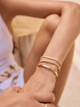 BaubleBar Arlo Cuff Bracelet Set - Classic Cuff Set - 
    Set of two cuff bracelets
  
