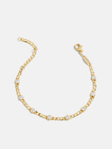 BaubleBar Yael 18K Gold Bracelet - 18K Gold Plated Sterling Silver - 18K Gold Plated Sterling Silver, Cubic Zirconia stones