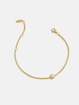 BaubleBar Celease 18K Gold Bracelet - 18K Gold Plated Sterling Silver, Cubic Zirconia stones