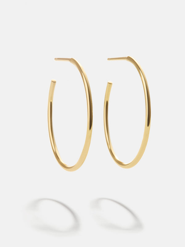 Verbena 18K Gold Earrings - 24MM