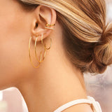 Verbena 18K Gold Earrings - 48MM