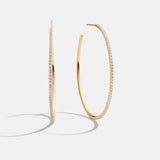 Niata 18K Gold Earrings - 40MM
