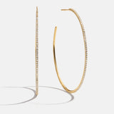 Niata 18K Gold Earrings - 48MM