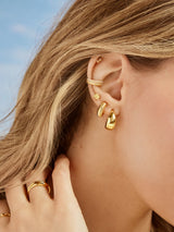 BaubleBar Gracie 18K Gold Earrings - Gold - 
    18K Gold Plated Sterling Silver
  
