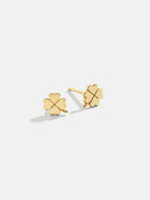 Felicity 18K Gold Earrings - Clover