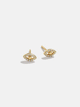 BaubleBar Silma 18K Gold Earrings - Evil Eye - 
    Ends Tomorrow: Enjoy 20% off
  
