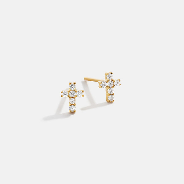 BARJEWELLERY ゴールド ピアス 18k plated ピアス K18イエローゴールド (地金)(月/ムーン)[6252300108