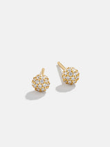 BaubleBar Small - 
    18K Gold Plated Sterling Silver, Cubic Zirconia stones
  
