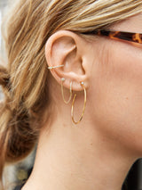 BaubleBar Leighton 18K Gold Earring Set - Gold/Pavé - Get Gifting: Enjoy 20% Off​