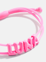 BaubleBar Say It All Custom Slider Bracelet - Hot Pink - 
    Enjoy 20% off - This Week Only
  
