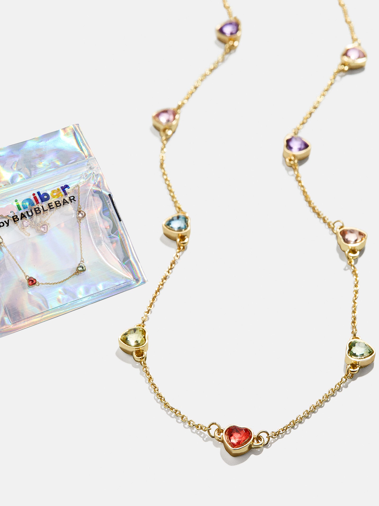Brooke Kids' Necklace Multi Kids' heart necklace BaubleBar