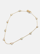 BaubleBar Brooke Kids' Necklace - Iridescent - 
    Kids' heart necklace
  
