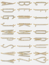 BaubleBar East West Initial Bracelet - Gold/Pavé - 
    Enjoy an extra 20% off sale - This Week Only
  
