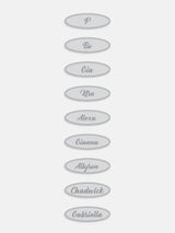 BaubleBar 18K Gold Custom Engravable Oval Necklace - Engravable Oval - Enjoy 20% off custom gifts