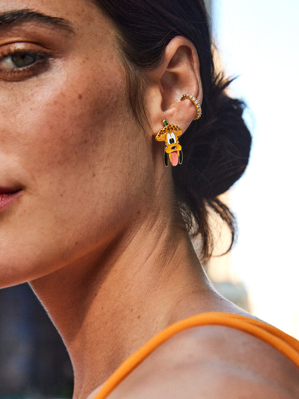 Pluto Disney Pumpkin Earrings - Pluto Pumpkin