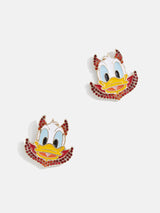 BaubleBar Donald Duck Disney Devil Earrings - Donald Duck Devil - Disney Halloween earrings