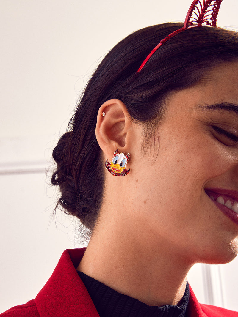 BaubleBar Donald Duck Disney Devil Earrings - Donald Duck Devil - 
    Enjoy an extra 20% off sale - This Week Only
  
