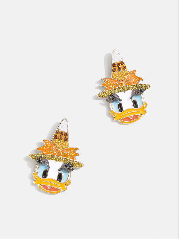 Daisy Duck Disney Candy Corn Earrings - Daisy Duck Candy Corn