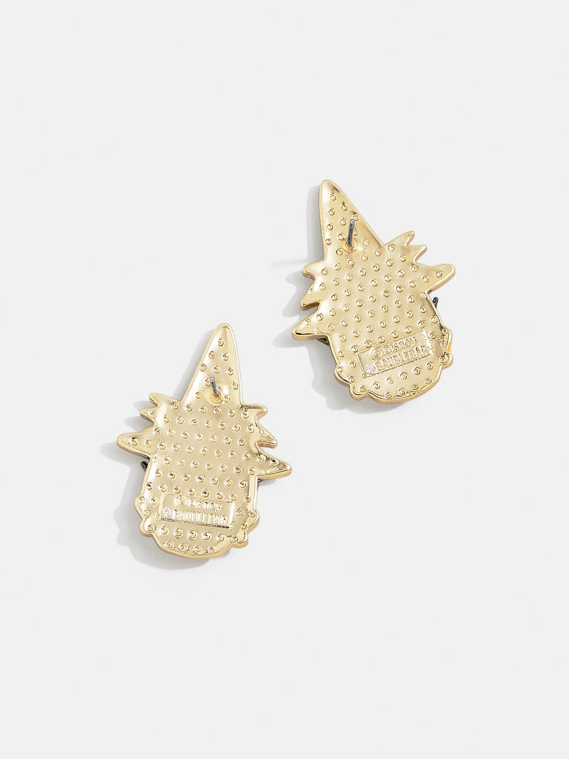 BaubleBar Daisy Duck Disney Candy Corn Earrings - Daisy Duck Candy Corn - Disney Halloween earrings