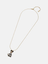 BaubleBar Mickey Mouse Disney 3D Necklace - Mickey Mouse 3D Skeleton - Disney pendant necklace