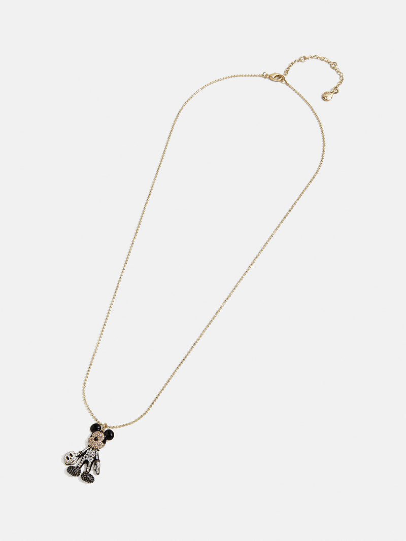 BaubleBar Mickey Mouse Disney 3D Necklace - Mickey Mouse 3D Skeleton - Disney pendant necklace