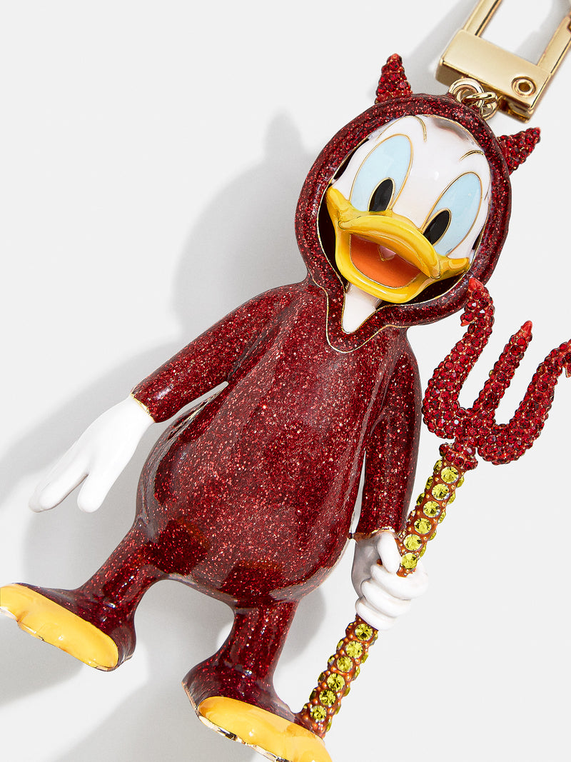 BaubleBar Donald Duck Disney Bag Charm - Donald Duck Devil Costume - Disney keychain