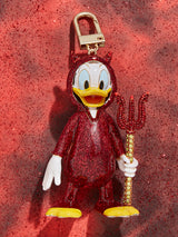 BaubleBar Donald Duck Disney Bag Charm - Donald Duck Devil Costume - Disney keychain