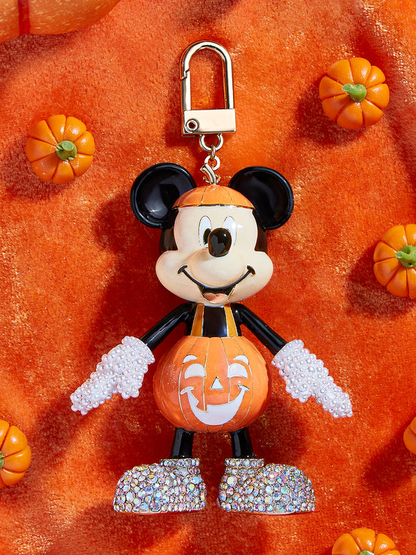 Mickey Mouse Disney Glow-In-The-Dark Bag Charm - Glow-In-The-Dark Mickey Mouse Pumpkin