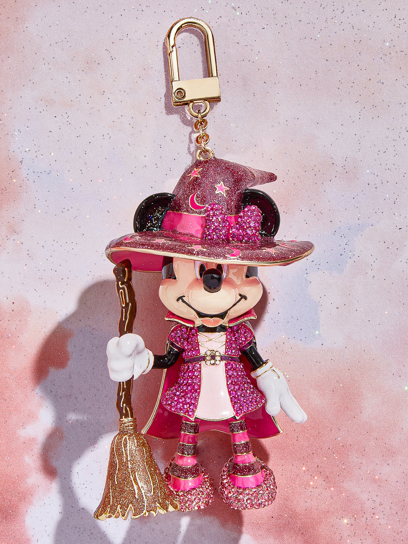 BaubleBar Minnie Mouse Disney Glow-In-The-Dark Bag Charm - Glow-In-The-Dark Minnie Mouse Witch - Disney keychain