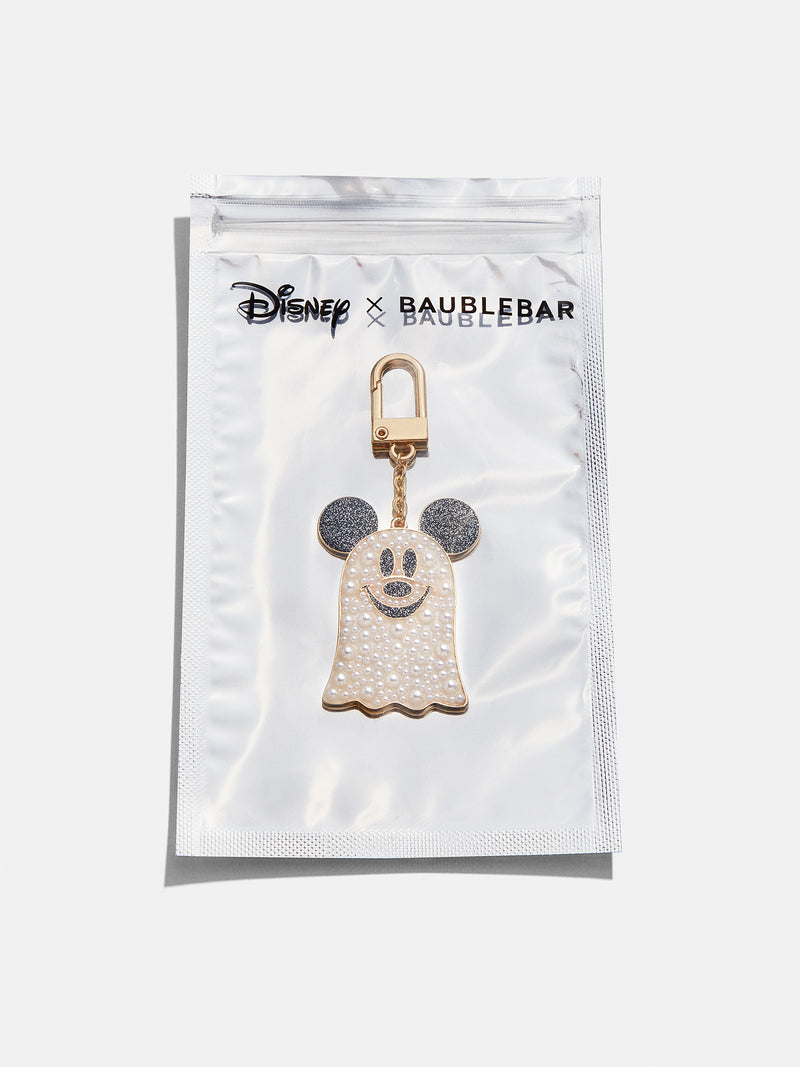 BaubleBar Mickey Mouse Disney Ghost 2D Bag Charm - 2D Ghost - Disney keychain