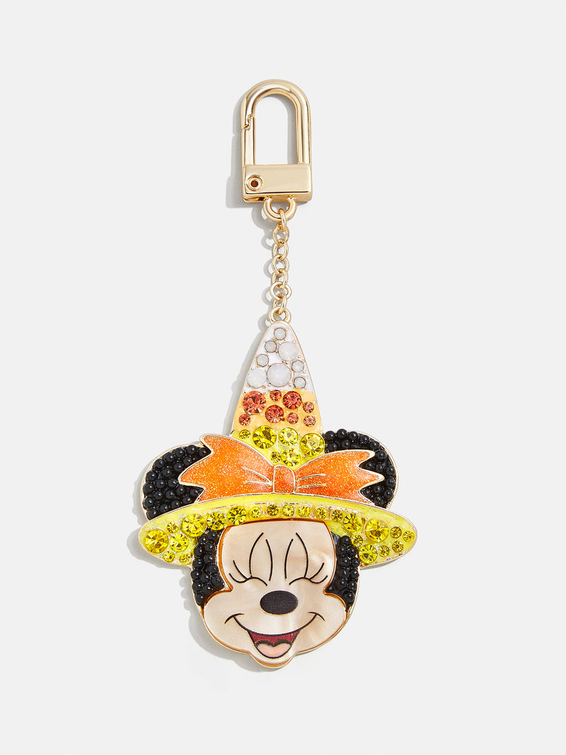 Minnie Mouse BaubleBar Candy Corn Keychain