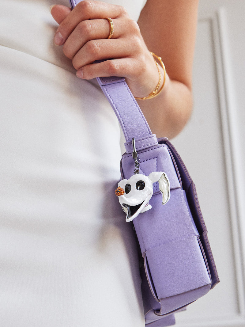 BaubleBar Disney Tim Burton's Nightmare Before Christmas Zero Bag Charm - Zero Bag Charm - Disney keychain