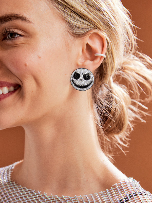 Disney Tim Burton's Nightmare Before Christmas Jack Earrings - Jack Skeleton Earrings