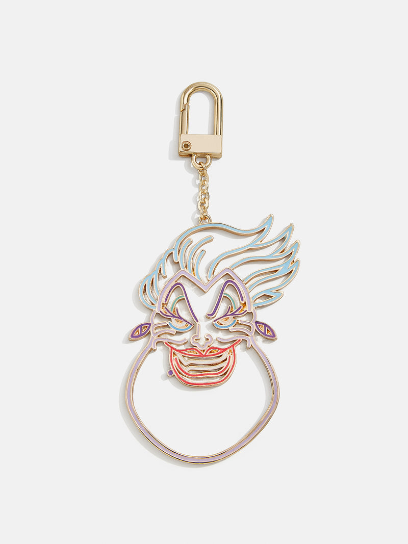 BaubleBar Disney Ursula 2D Glow-In-The-Dark Bag Charm - Glow-In-The-Dark Ursula - Disney keychain